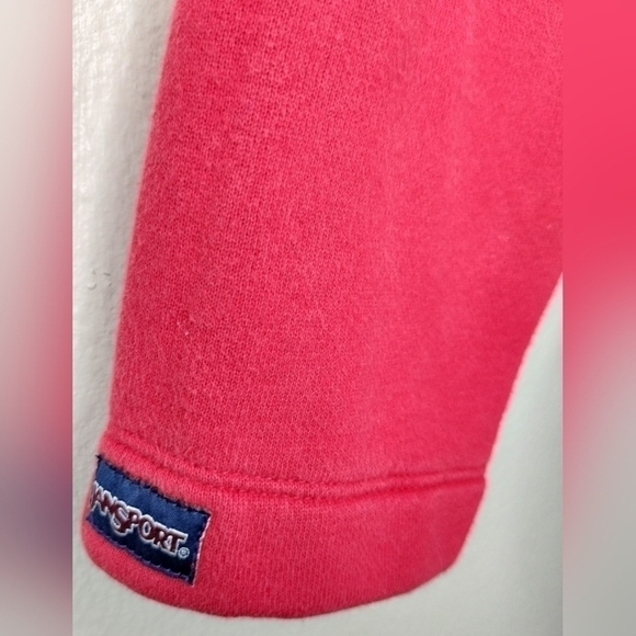 VTG Illinois State Redbirds Women's Small Sweatshirt 1/4 Zip Pullover Jansport - Picture 5 of 7